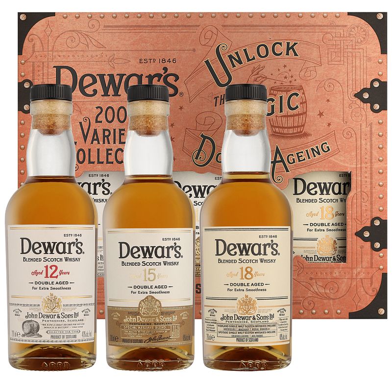 Foto van Dewar'ss variety collection 60cl whisky