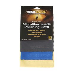 Foto van Musicnomad mn203 super soft microfiber suede polishing cloth poetsdoeken 3 stuks