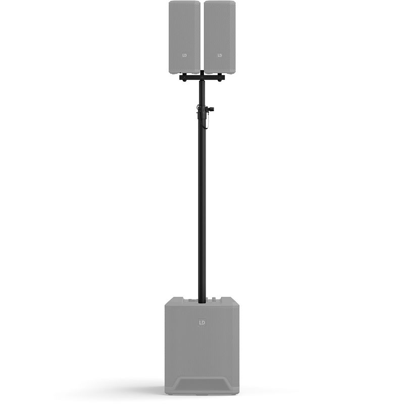 Foto van Ld systems dave 10 g4x dual stand satellietstatief voor dave 10 g4x