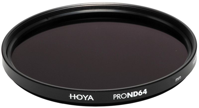 Foto van Hoya grijsfilter pro nd64 - 6 stops - 46mm