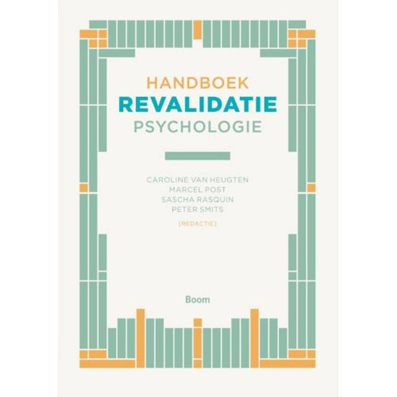 Foto van Handboek revalidatiepsychologie