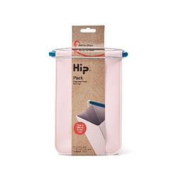 Foto van Herbruikbare lunchzak, pack - medium, 2.6 liter, licht roze - hip