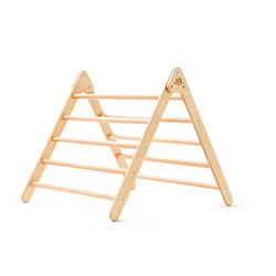 Foto van Kinderfeets houten pikler driehoek / triangle klimtoestel - medium