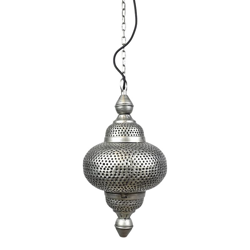 Foto van Urban interiors - bohemian small hanglamp - grijs