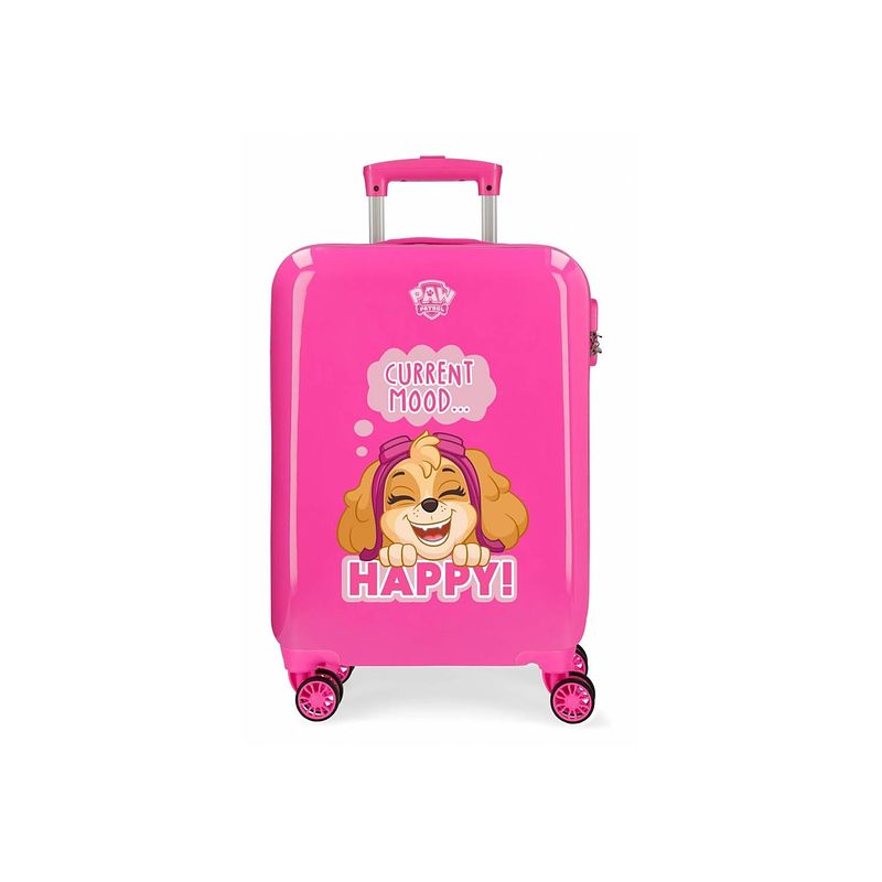 Foto van Paw patrol roze meisjes kinderkoffer trolley spinner 55 cm