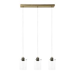 Foto van Light & living - hanglamp vancouver - 65x12x18.5 - brons