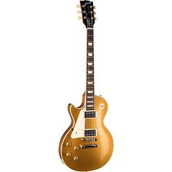 Foto van Gibson original collection les paul standard 50s lh goldtop linkshandige elektrische gitaar met koffer