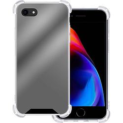 Foto van Basey apple iphone se (2020) hoesje siliconen shock proof hoes case cover - zwart