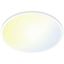 Foto van Wiz 8719514554979 superslim wiz ceiling 32w w rd 27-65k tw led-plafondlamp 32 w wit