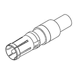 Foto van Molex molex mol power & signal sol. male connector 1 stuk(s) bag