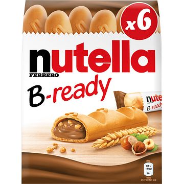 Foto van Nutella bready 6 stuks 132g bij jumbo