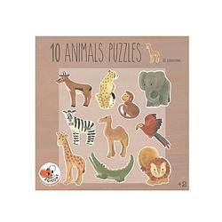 Foto van Egmont toys puzzel 10 dieren 25x25x5 cm