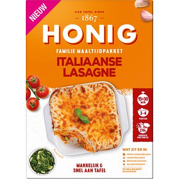 Foto van Honig maaltijdpakket italiaanse lasagne 314g bij jumbo