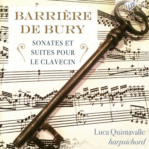 Foto van Barrière, de bury: sonates et suites pour le clavecin - cd (5028421954288)