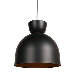 Foto van Mexlite skandina hanglamp - ø 35,5 cm - in hoogte verstelbaar - e27 (grote fitting) - zwart