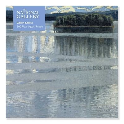 Foto van Adult jigsaw puzzle national gallery: lake keitele by akseli gallen-kallela (500 pieces) - puzzel;puzzel (9781839647321)