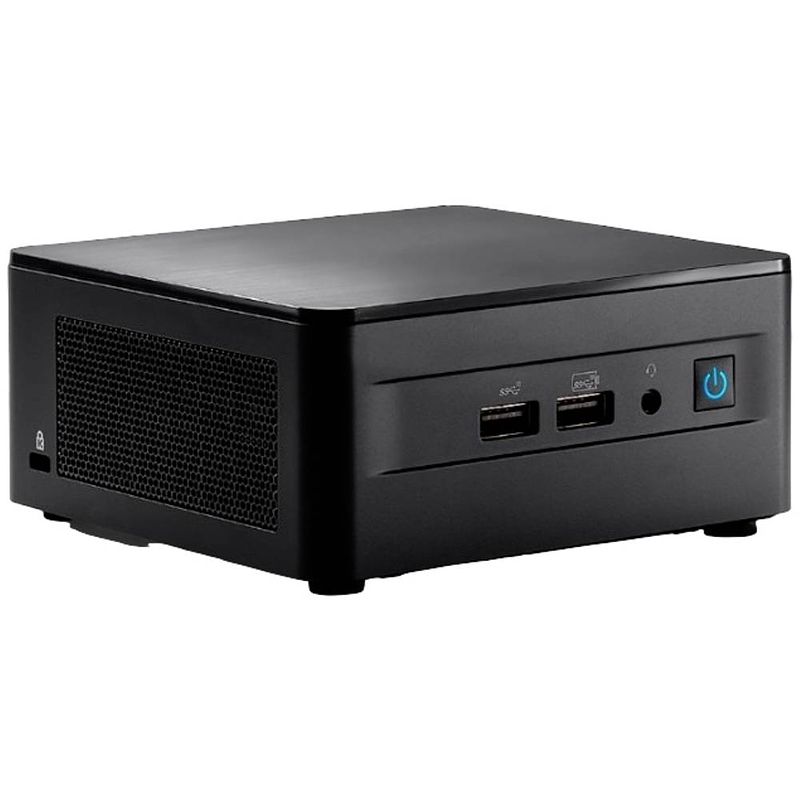 Foto van Intel barebone nuc 12 pro kit nuc12wshi3 () intel® core™ i3 i3-1220p intel uhd graphics rnuc12wshi30000