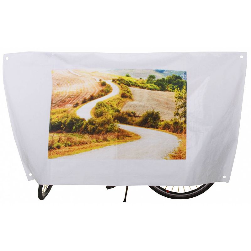 Foto van Vk fietshoes classic 210 x 110 cm wit