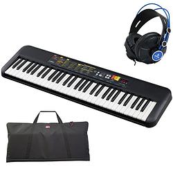 Foto van Yamaha psr-f52 set met hoofdtelefoon en tas