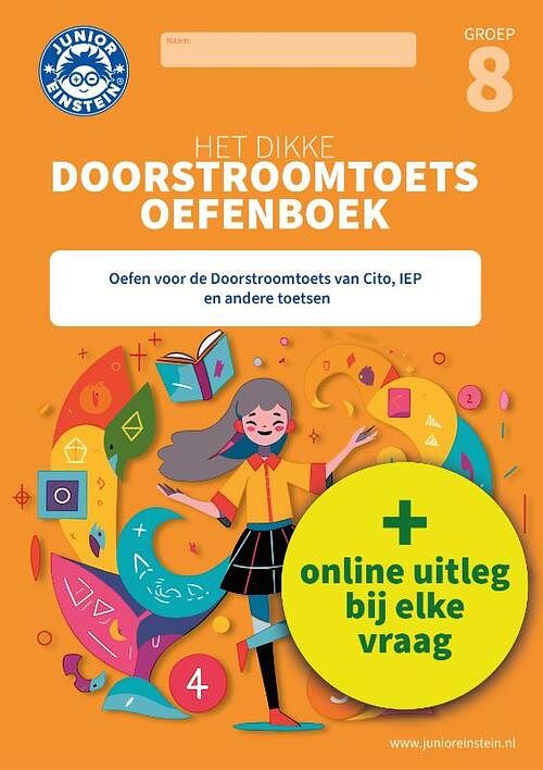 Foto van Het dikke doorstoomtoets oefenboek - paperback (9789493218635)