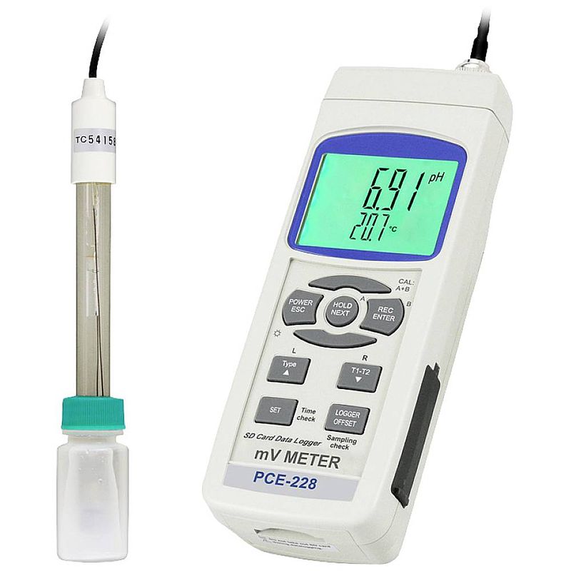 Foto van Pce instruments pce-228 ph-meter