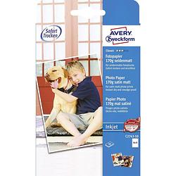 Foto van Avery-zweckform classic photo paper inkjet c2743-50 fotopapier 10 x 15 cm 180 g/m² 50 vellen zijdemat