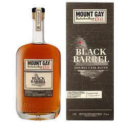 Foto van Mount gay black barrel 1ltr rum + giftbox