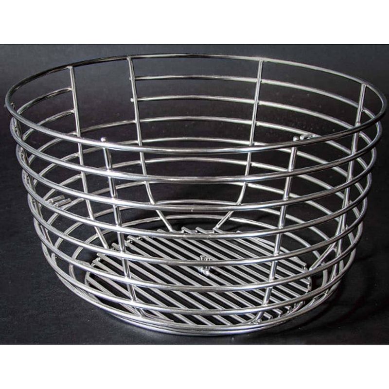 Foto van Elitegrill bbq charosel basket - houtskool mand - geschikt voor 55-57-60 cm / 21-22-23 inch kamado