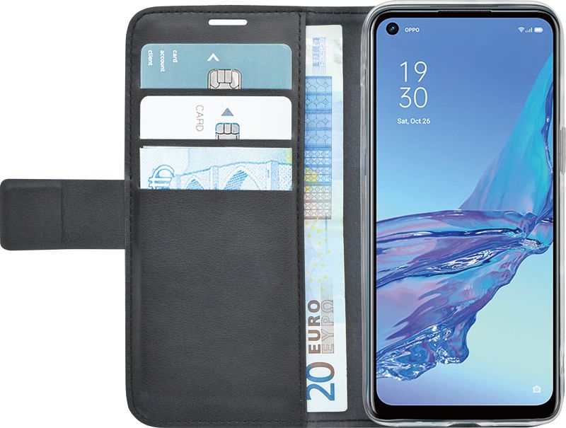 Foto van Azuri wallet oppo a53 / a53s book case zwart