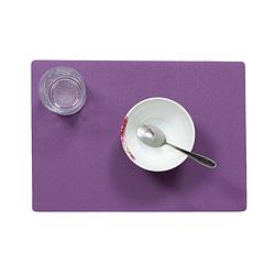 Foto van Wicotex-placemats uni paars-placemat easy to clean 12stuks