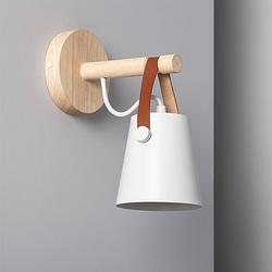 Foto van Bussandri lighting - scandinavische wandlamp - metaal - scandinavische - e27 - l:12cm - voor binnen - woonkamer -