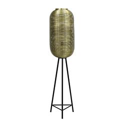 Foto van Light & living - vloerlamp tomek - 36x36x152cm - brons