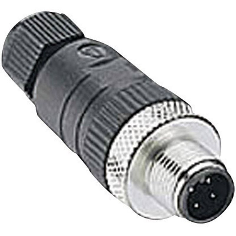 Foto van Lumberg automation 108650 sensor/actuator connector, niet geassembleerd m12 aantal polen: 5 stekker, recht 1 stuk(s)