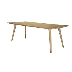 Foto van Livingfurn - eetkamertafel tomar 220cm - teakhout