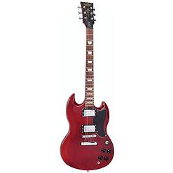 Foto van Vintage v69cr coaster series cherry red elektrische gitaar