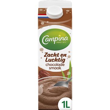 Foto van Campina dessert zacht en luchtig chocolade 1l bij jumbo