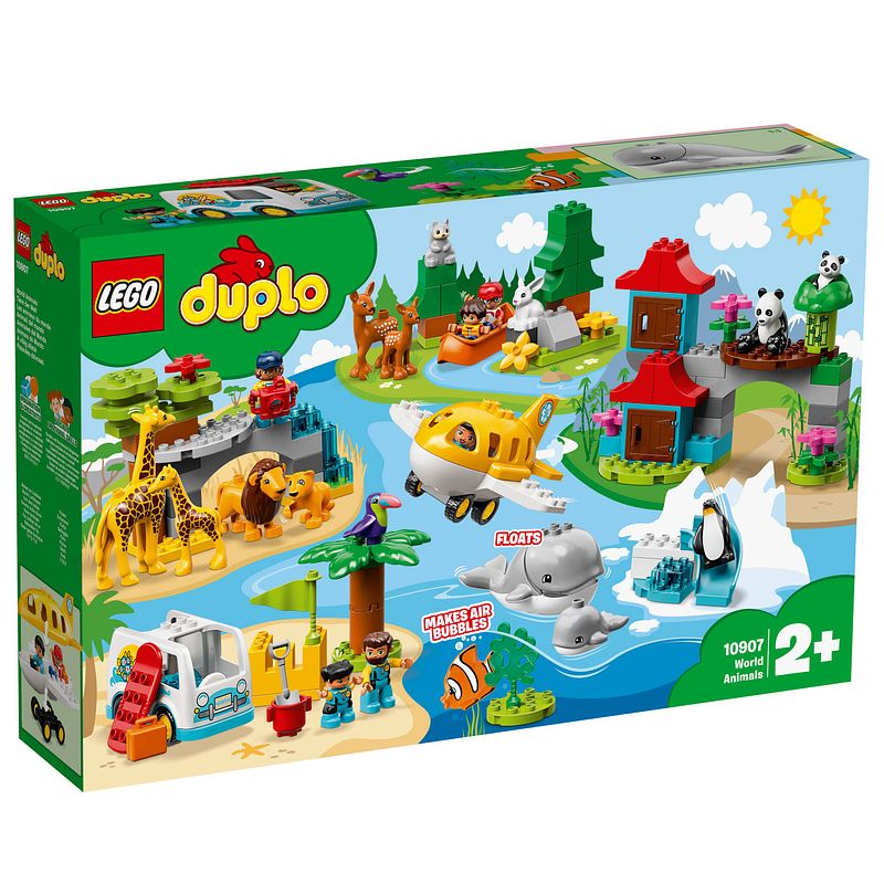 Foto van Lego duplo dieren van de wereld 10907