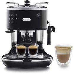 Foto van Delonghi eco 311.bk icona klassieke espressomachine - zwart