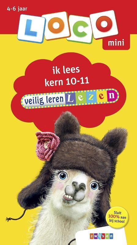 Foto van Loco mini veilig leren lezen ik lees kern 10-11 - paperback (9789048740383)