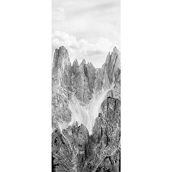 Foto van Komar peaks vlies fotobehang 100x250cm 1-baan