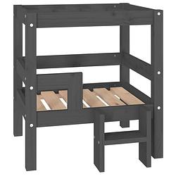 Foto van The living store hondenmand - - hondenbed - 55.5 x 53.5 x 60 cm - grijs