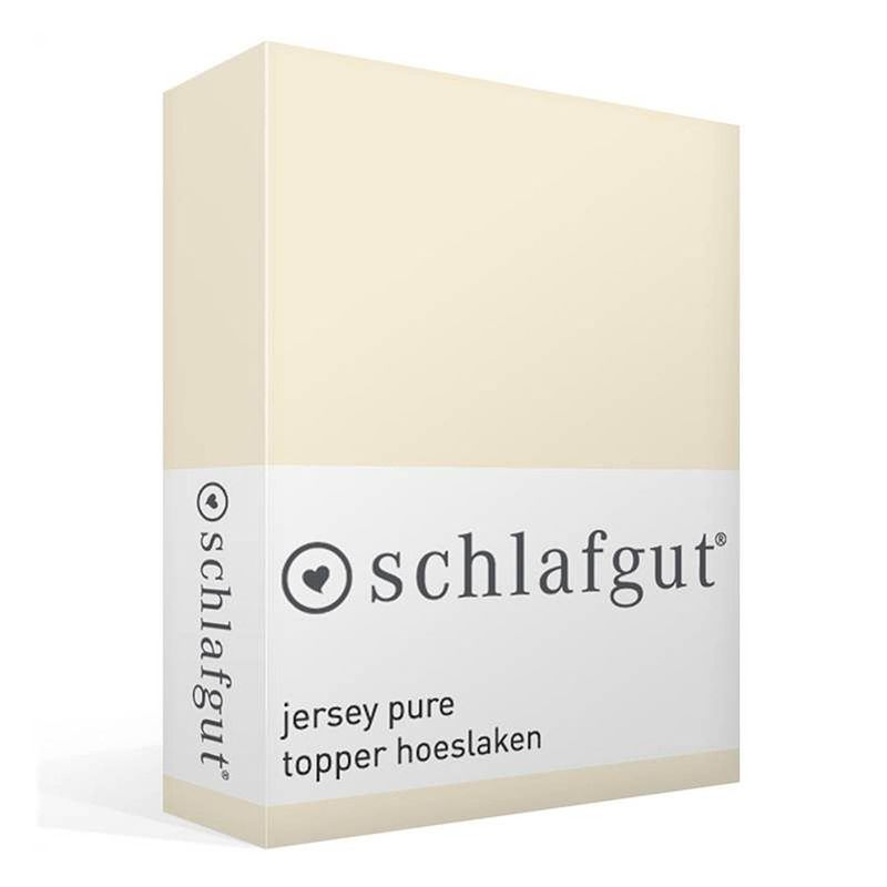 Foto van Schlafgut jersey pure topper hoeslaken