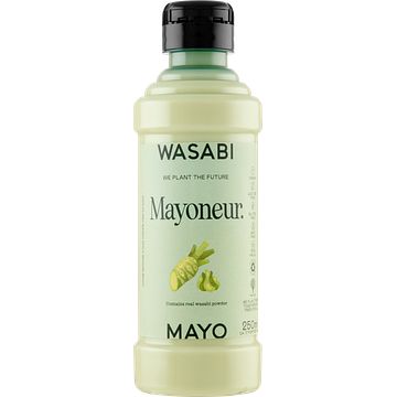 Foto van Mayoneur original vegan wasabi mayo 250ml bij jumbo