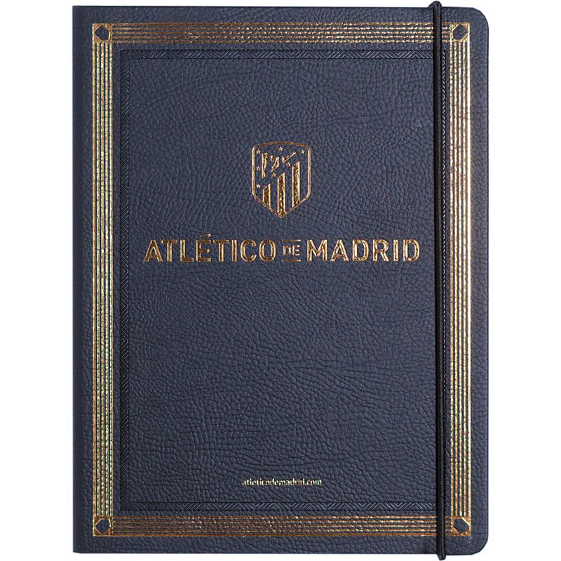 Foto van Grupo erik bullet journal atletico de madrid a5 hardcover blauw