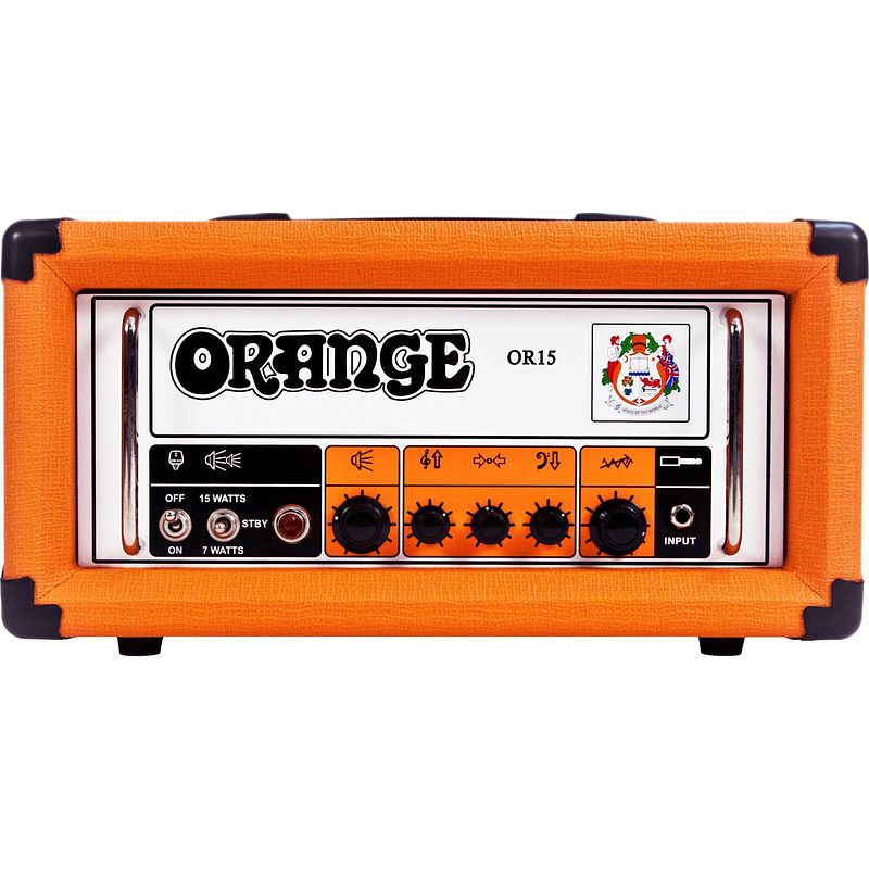 Foto van Orange or15h 15 watt gitaarversterker-top