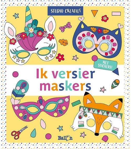 Foto van Ik versier maskers - paperback (9789403215631)