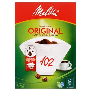 Foto van Melitta filterzakjes original 102 40 stuks bij jumbo