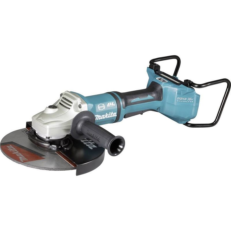 Foto van Makita makita dga901zku2 haakse accuslijper 230 mm incl. koffer 18 v