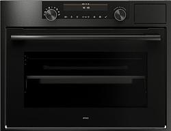 Foto van Atag cs46121d inbouw combi stoomoven zwart