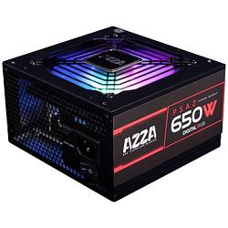 Foto van Azza psaz-650w(argb) pc-netvoeding 650 w 80 plus bronze